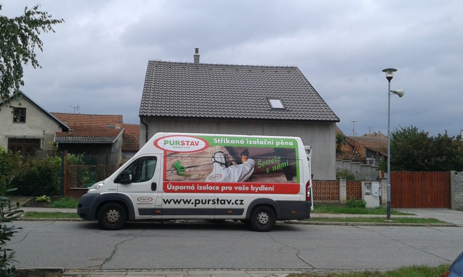Zateplení podkroví v Velké Bílovice